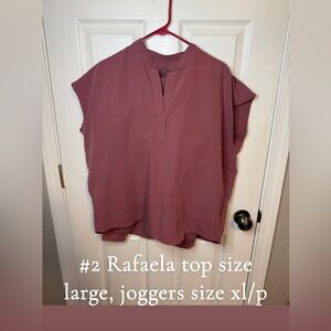 Figs Women's Dusty Rose Blouse